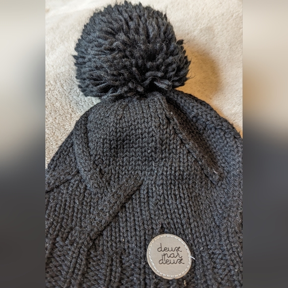 Deux par deux black tuque 2-3Y - Picture 3 of 3